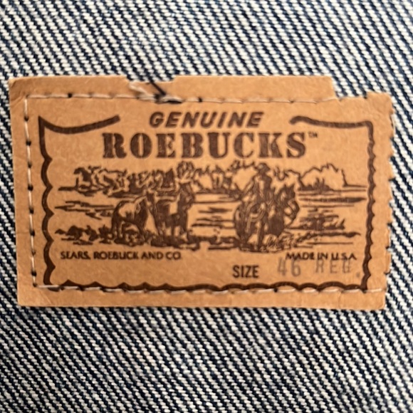 Vintage Roebucks Denim jacket - Picture 4 of 5